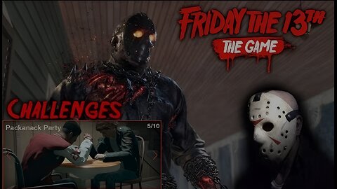 Friday the 13th the game - Gameplay 2.0 - Challenge 5 - Savini Jason