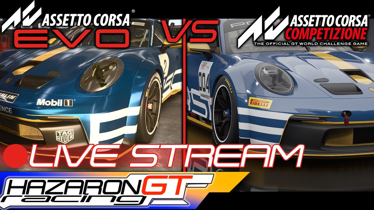 Assetto Corsa EVO vs Assetto Corsa Competizione