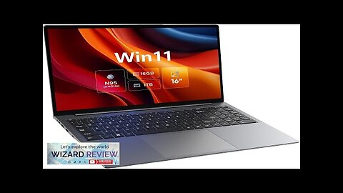 Laptop Computer 16 inch Windows 11 12th-gen N95 Quad Core Review