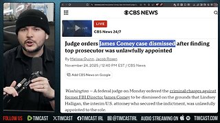 COMEY INDICTMENT DISMISSED