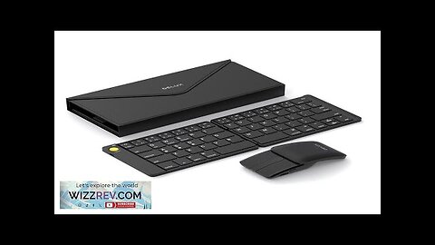 Delux MF10 Foldable Keyboard and Mouse Set Ultra Slim Wireless bluetooth Keyboard Review