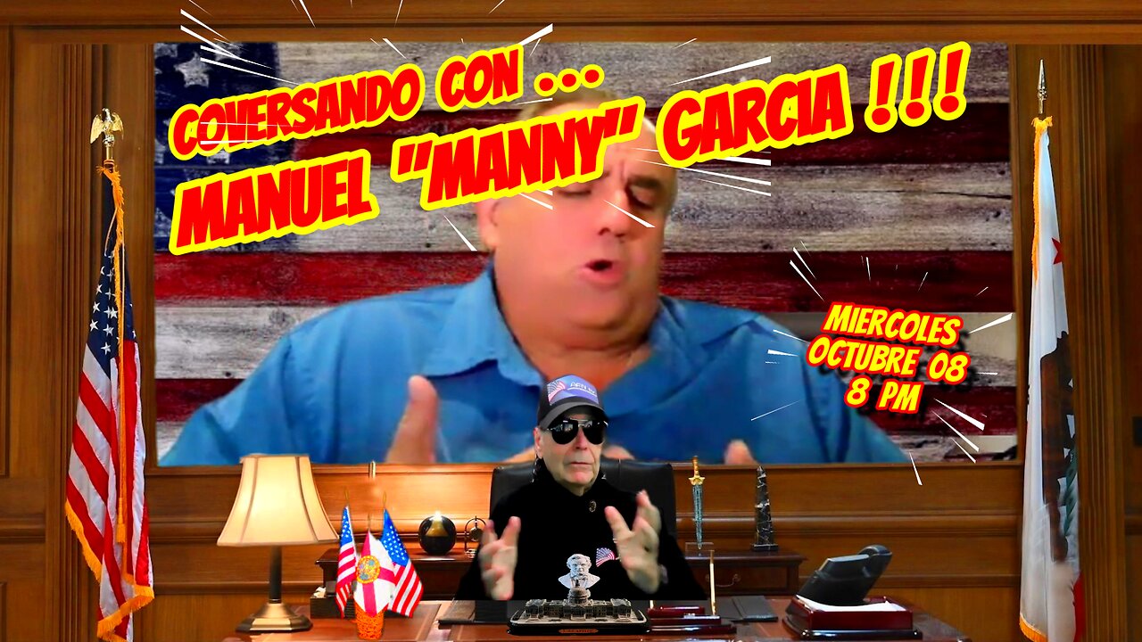 CONVERSANDO CON MANNY GARCIA - 10. 08. 2025 - 8 PM