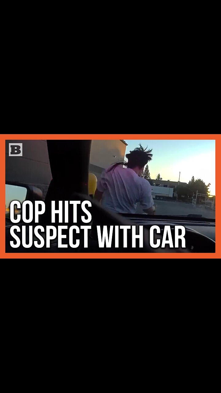 Officers Slams Armed Suspect with Car After Man Allegedly Shot at Another Vehicle