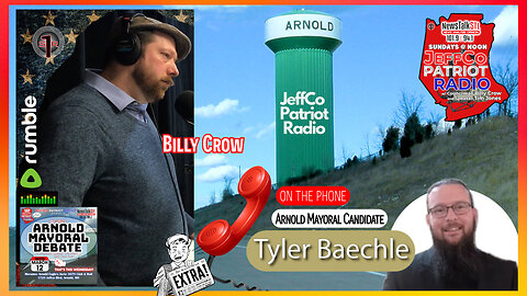 JeffCoPR EXTRA!!: A Conversation w/ Arnold Mayoral Candidate TYLER BAECHLE!