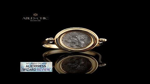 Byzantine Authentic Ancient Coin Solid 18K Gold Ring cum Pendant Greek Handmade Review