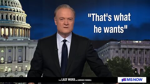 Lawrence: And so it has come to a Democratic governor asking Trump not to attack his state