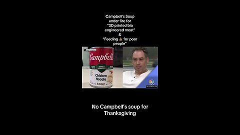 Chicken soup for the… Poor