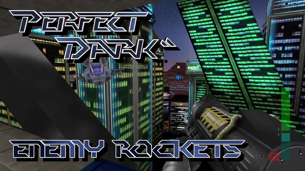 Perfect Dark XBLA [Enemy Rockets] dataDyne Central: Extraction - Perfect Agent