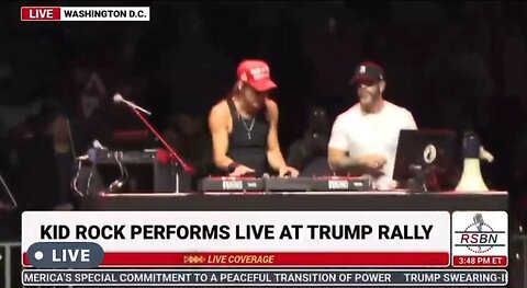 Kid Rock Brings It At Trump's Victory Rally