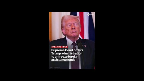 🚨 BREAKING: Supreme Court Orders Trump Admin to Pay $2B in Foreign Aid