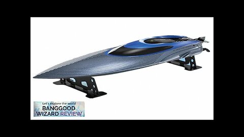 4DRC S3 2.4G 45km/h RC Boat Fast High Speed Capsized Reset LED Review