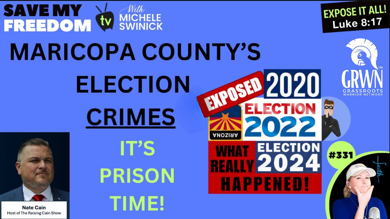 #331 Maricopa County’s Election Crimes Of 2020, ‘22 & ‘24 Is The Model For ‘Merica! Results Are Not Accurate & Can Not Be Trusted. “Officials” In Office Are Squatters & Illegitimate. TRUMP MUST INVESTIGATE…TIME TO PROSECUTE!