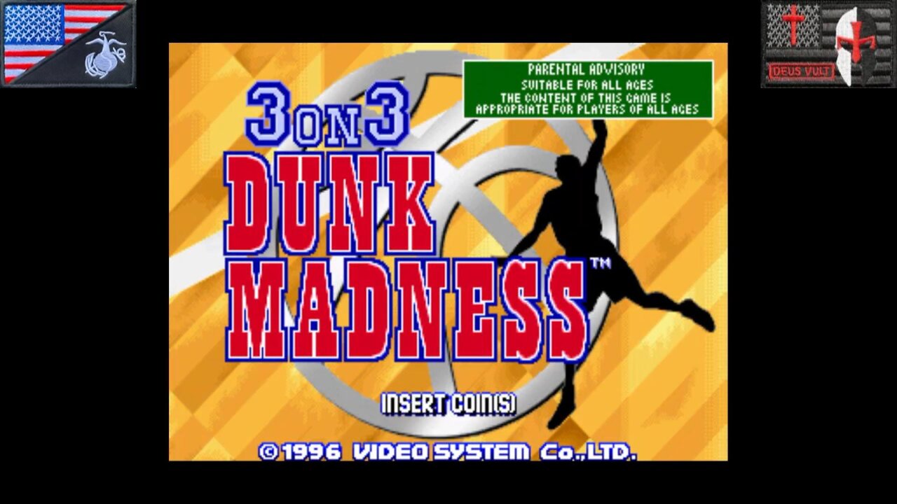 Standard Arcade Theater: "3 On 3 Dunk Madness" [Unreleased Prototype] (Arcade - 1997) [NA Version]