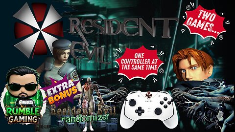 Resident Evil Challenge Runs || Two games one contorller || Ranomdizer || #RumbleGaming