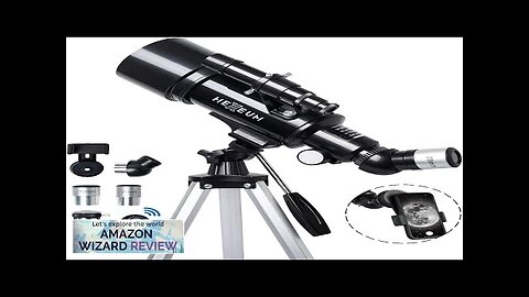 Telescope 70mm Aperture 500mm for Kids & Adults Astronomical Refracting Telescopes Review