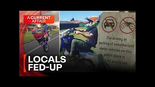 Locals fed up with unregistered dirt bike riders A Current Affair Australia
