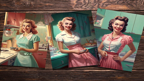 🕰️୭🗝️ a Fun RETRO Flashback: Is This What Life Was Like in 1954? 📻