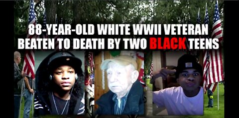 VETERANS DAY SPECIAL: ELDERLY WHITE WWII VETERAN BEATEN TO DEATH BY TWO BLACK TEENS-WITH TRIPLE D
