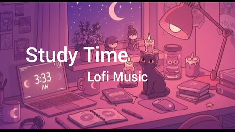 1 Hour Study With Me Lofi Music | Deep Focus, Calm Beats for Studying and Reading