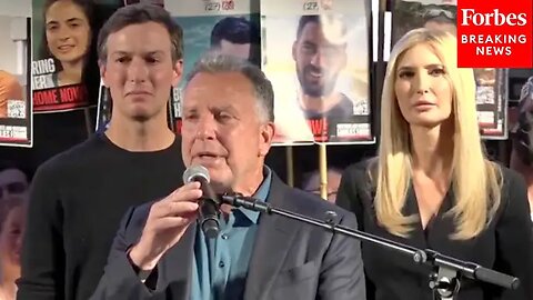 FULL REMARKS - Jared Kushner, Steve Witkoff, And Ivanka Trump Address Crowd In Tel Aviv, Israel