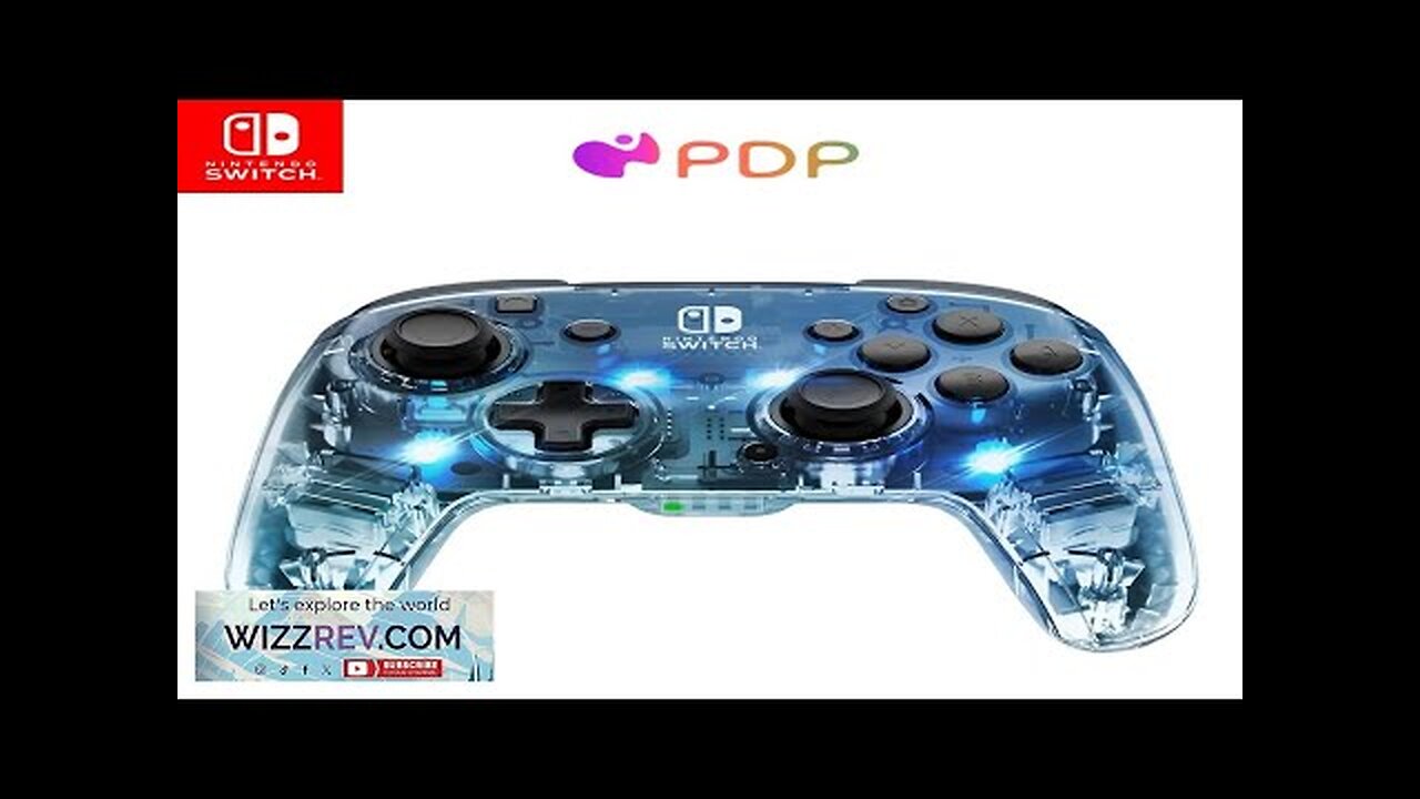 PDP Gaming Afterglow Wireless Nintendo Switch Pro Controller: Prismatic RGB LED Lighting Review