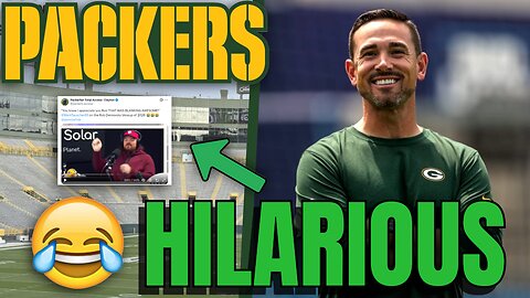 😂 Packers Reporter DRAMA Gets Hilarious Over Matt LaFleur Contract!