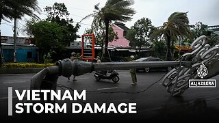 Typhoon Kalmaegi hits Vietnam: Homes damaged and many people displaced by Storm