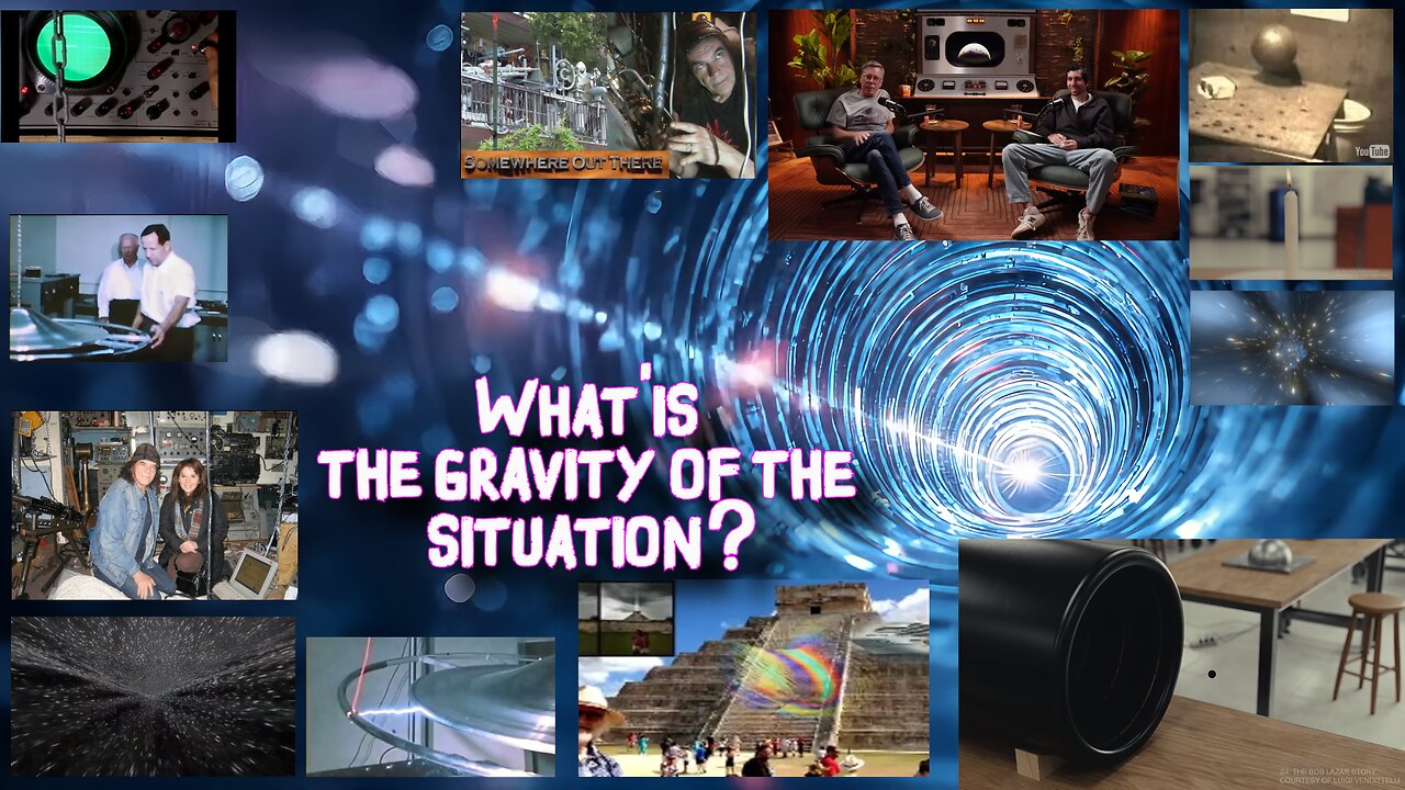 ( -1041 ) Bob Lazar's Frozen Candle & Disappearing Light, Alternative Gravity Theories, Hoagland Torsion Physics, Hutchison & Townsend Brown, Dark Matter Mechanics Unknown - Our Universe Is Alive!