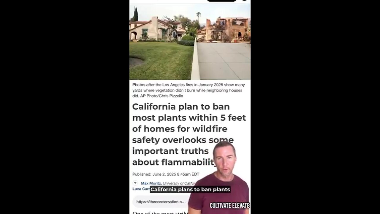 California Banning Plants & Trees in 2025