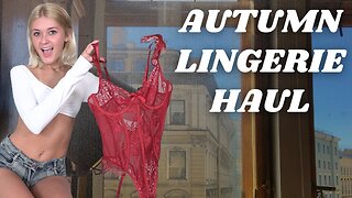 autumn lingerie haul !!!