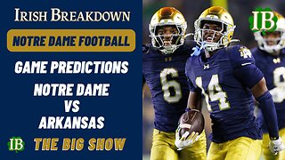Notre Dame vs Arkansas Game Predictions