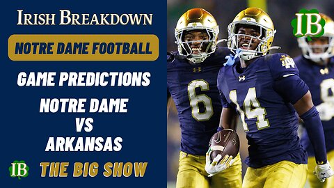 Notre Dame vs Arkansas Game Predictions