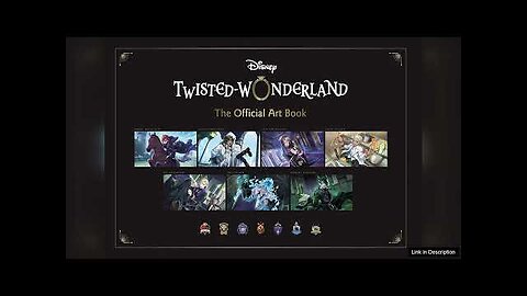 Disney Twisted-Wonderland: The Official Art Book (Hardcover) Review