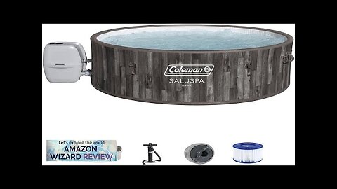 Bestway Coleman Napa AirJet 5 to 7 Person Inflatable Hot Tub Round Review