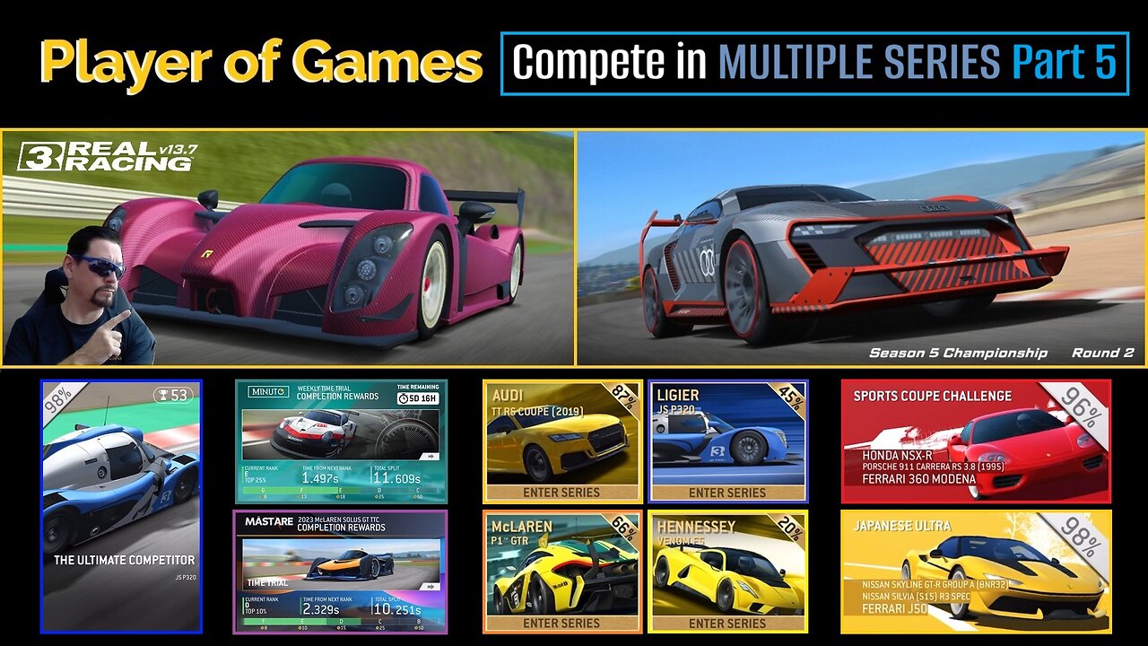 Player of Games: Real Racing 3 Update 13.7: Compete in MULTIPLE SERIES Part 5