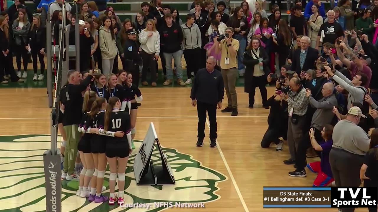Bellingham Blackhawks Girls Volleyball Wins 2025 D3 State Championship