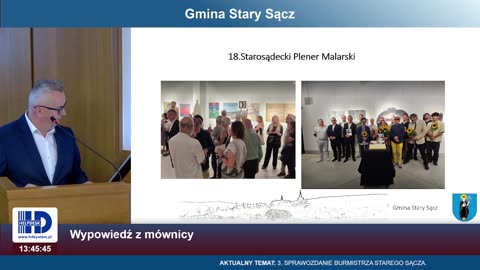 IX Kadencja VI Sesja Rady Miejskiej w Starym Sączu 27 08 2024 720p