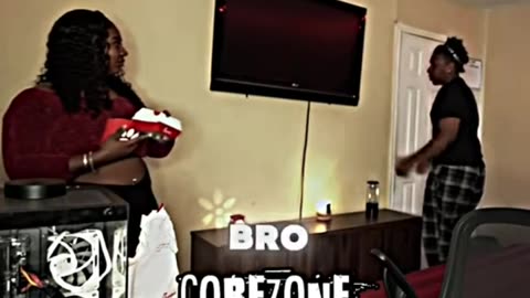 she deleted his NBA2K career player, while he went to get her food and thought it was funny