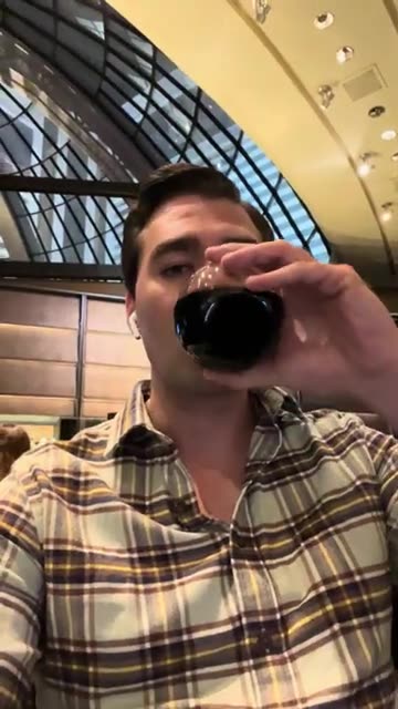 Having Some Wine In Las Vegas