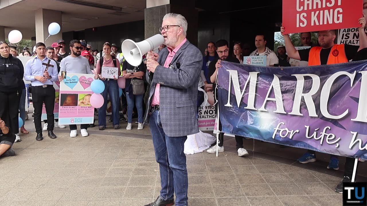 Outside Jacinta Allan's Office