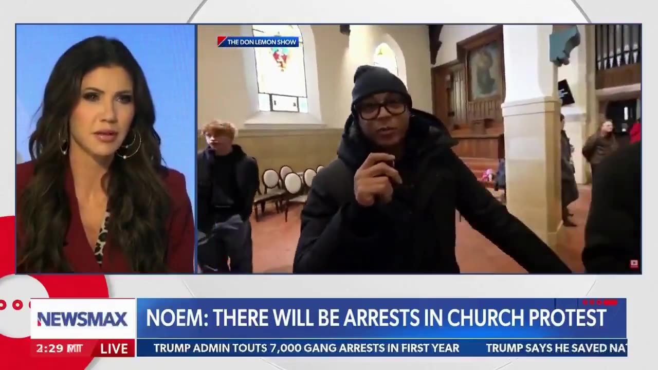 Kristi Noem says arrests are about to happen over Minnesota church invasion