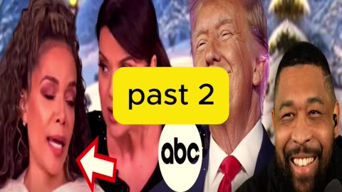 The View PANICS As Trump WINS BIG TIME Lawsuit Against ABC!