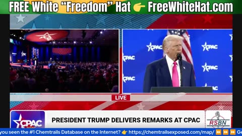 🟢 WATCH: President Trump Speaks LIVE and CPAC