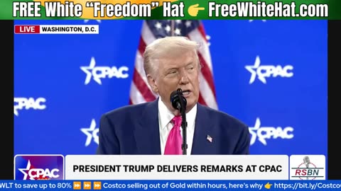 🟢 WATCH: President Trump Speaks LIVE and CPAC