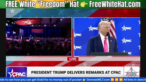 🟢 WATCH: President Trump Speaks LIVE and CPAC