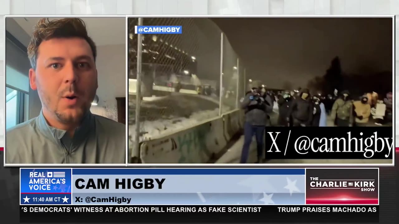 PROTESTERS “MORE EMBOLDENED AFTER THE SUN SETS”