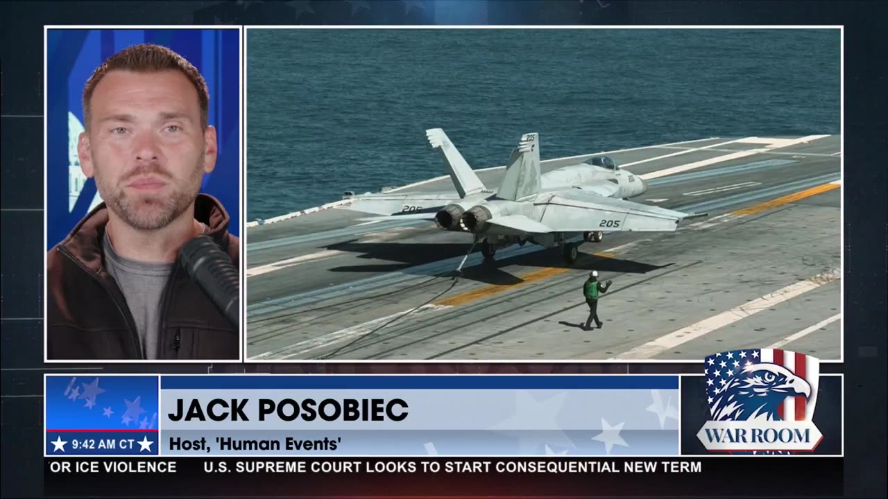 TRUMP ADDRESSES THE FLEET