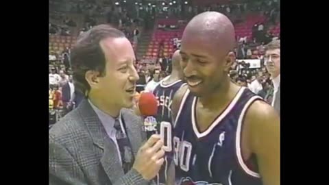 Kenny Smith 21 Points 3 Ast 3 Stl @ Lakers, 1995-96.