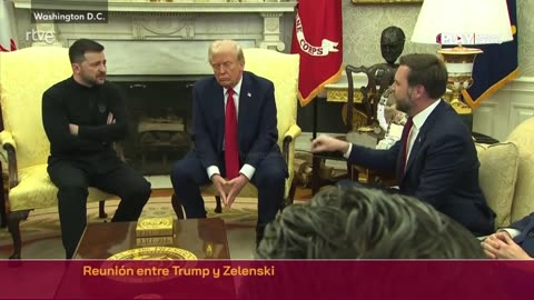 Tensión entre Trump y Zelenski en una reunión clave