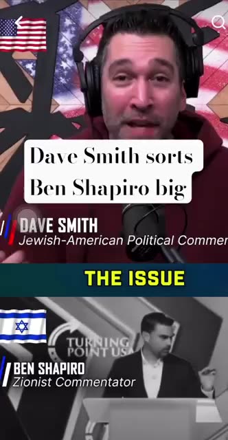 Dave Smith Reveals the 'Real Beef' Zionist Ben Shapiro Has With Candace Owens